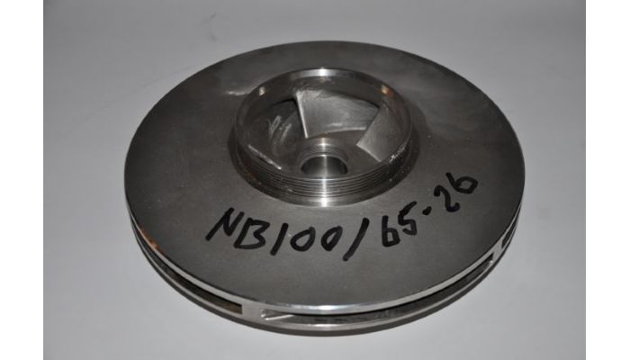 NB 100/65-26 Pumphjul/impeller Slutet/closed